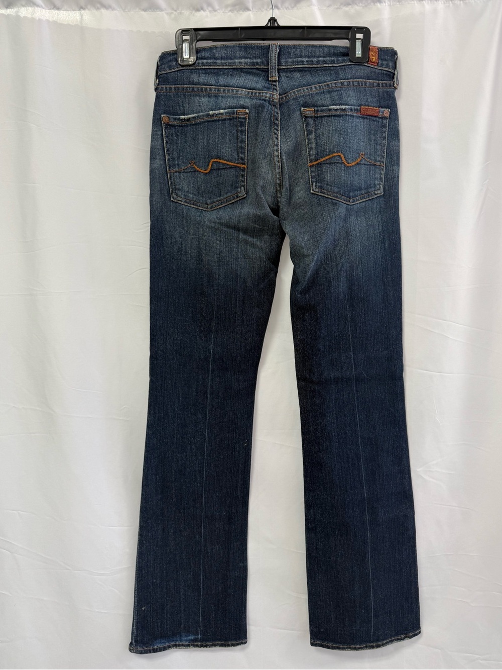 Vintage y2K 7 For All Mankind Bootcut Jeans Lowrise 33” inseam Women’s 28